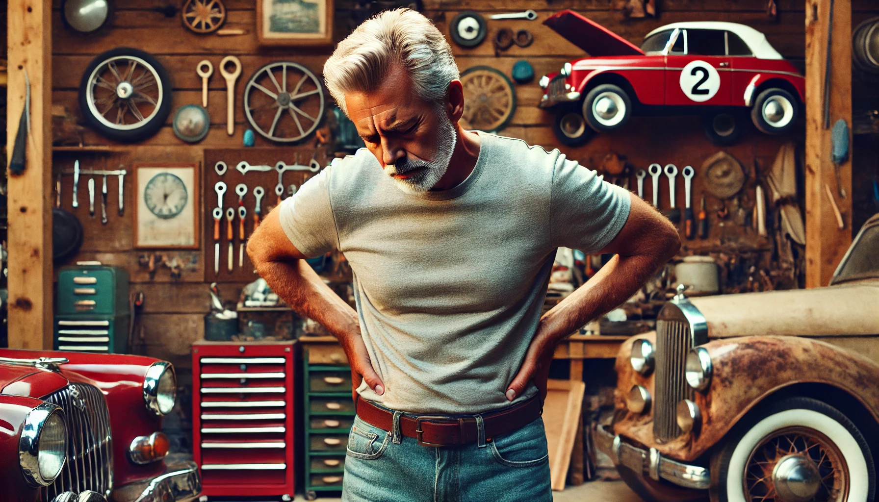 Back pain when bending over