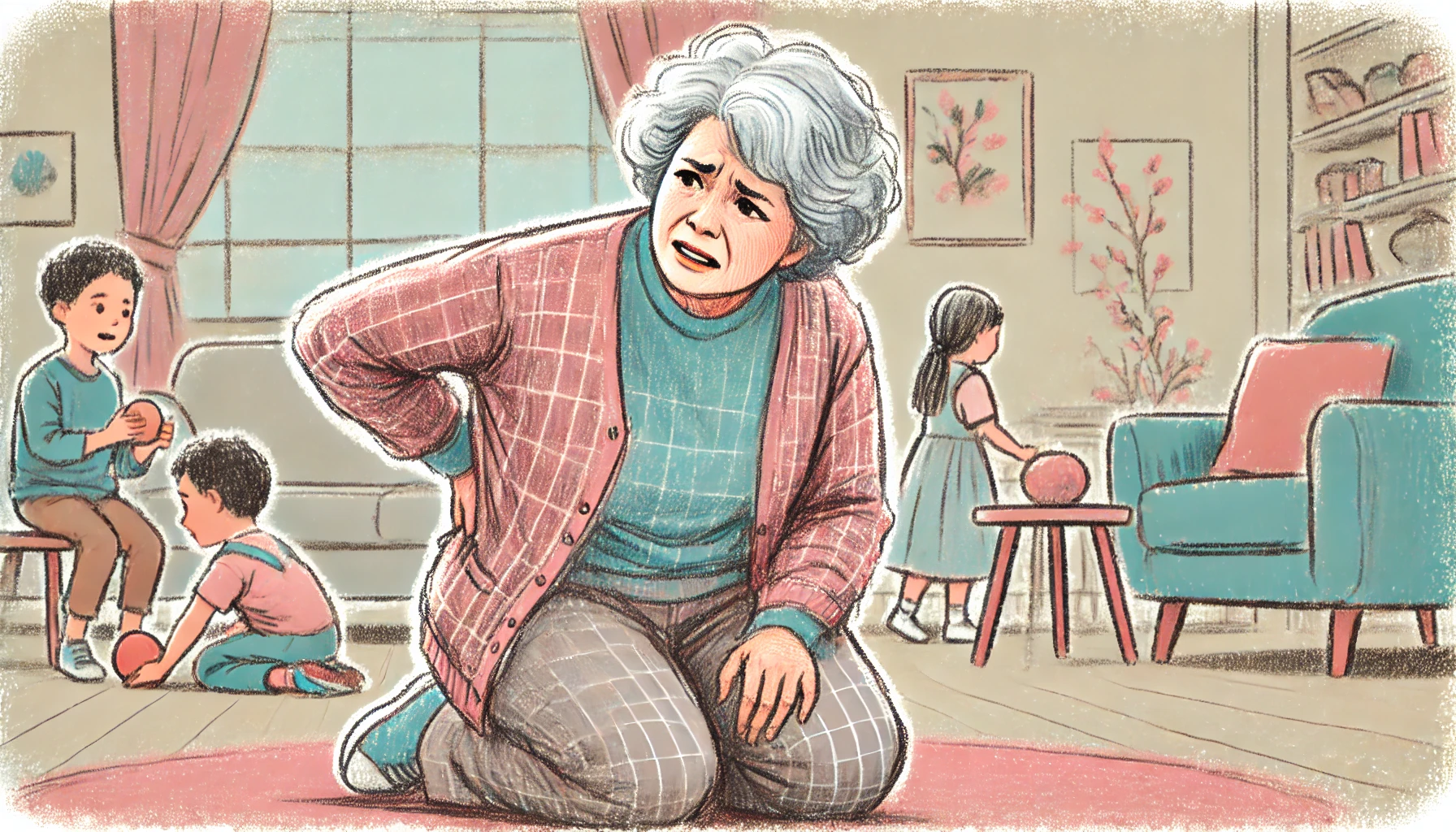 getting up and down from the floor