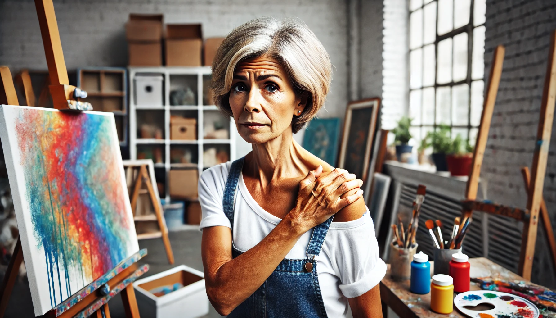 shoulder pain when lifting arm